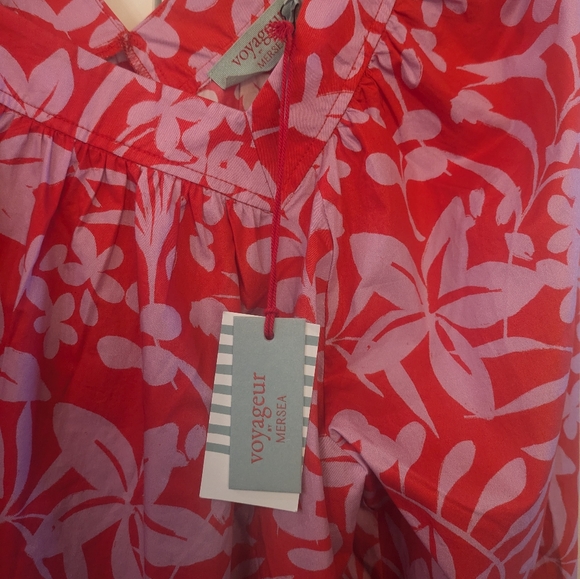 Voyageur by Mersea Ada Poplin Floral Print Top. NWT. Small - Picture 5 of 7